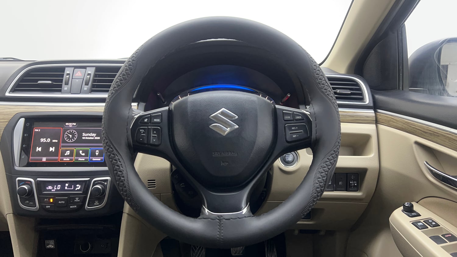 Used 2021 Maruti Suzuki Ciaz Zeta 1.5 Petrol Manual interior STEERING VIEW
