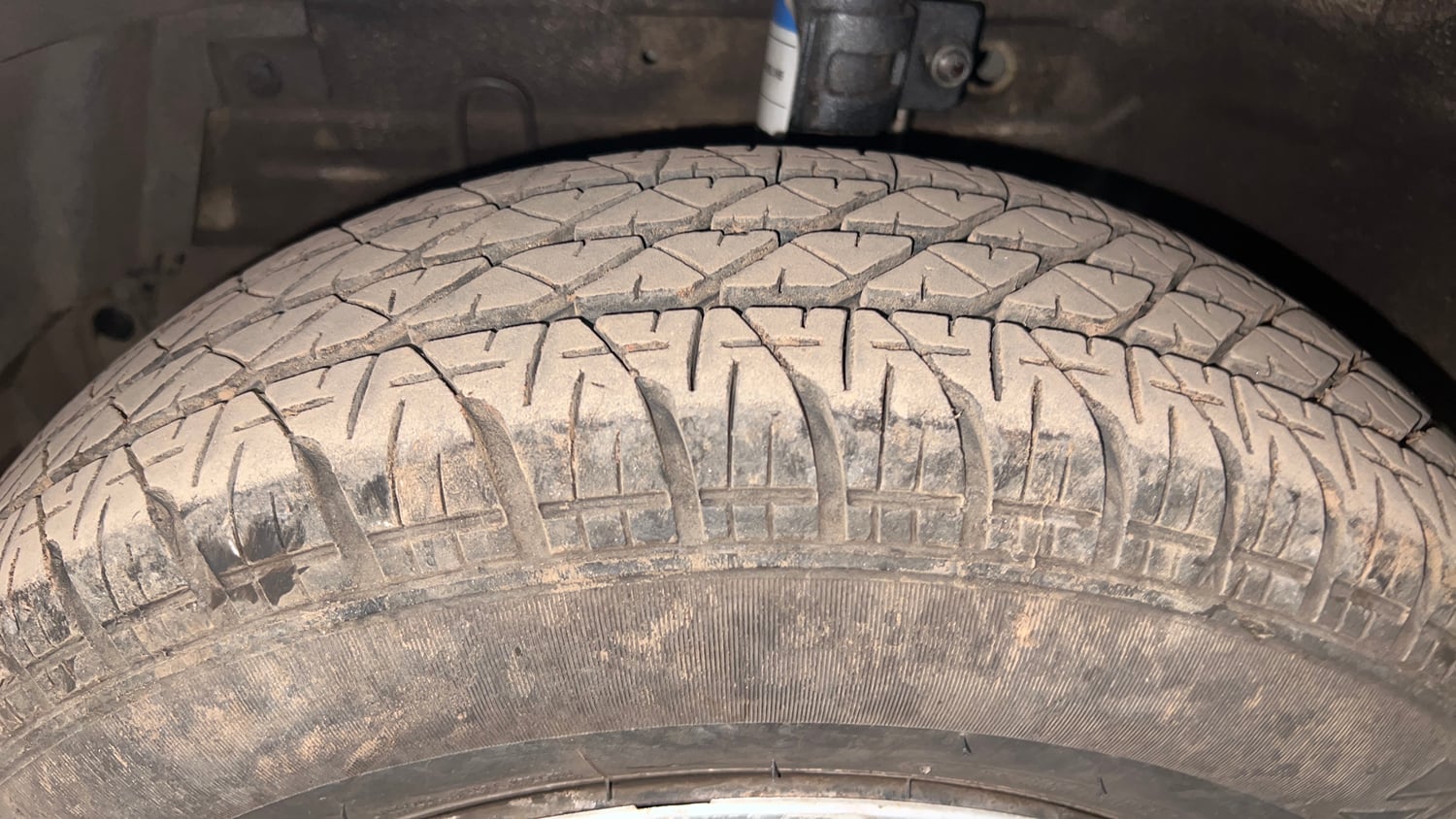 Used 2012 Maruti Suzuki Swift Dzire VXI Petrol Manual tyres LEFT FRONT TYRE TREAD VIEW