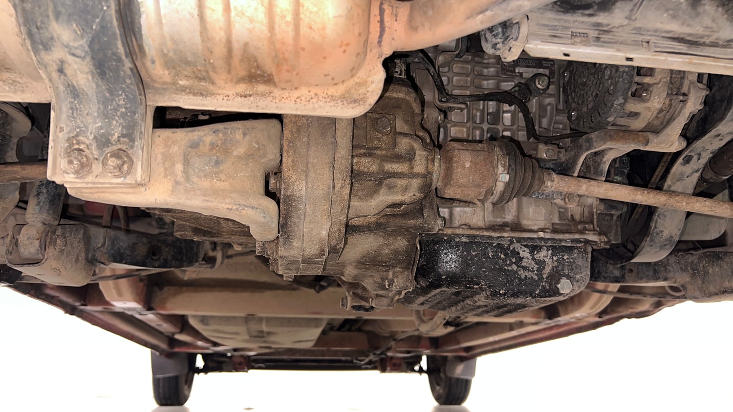 Used 2013 Tata Nano CX Petrol Manual extra REAR UNDERBODY VIEW (TAKEN FROM REAR)