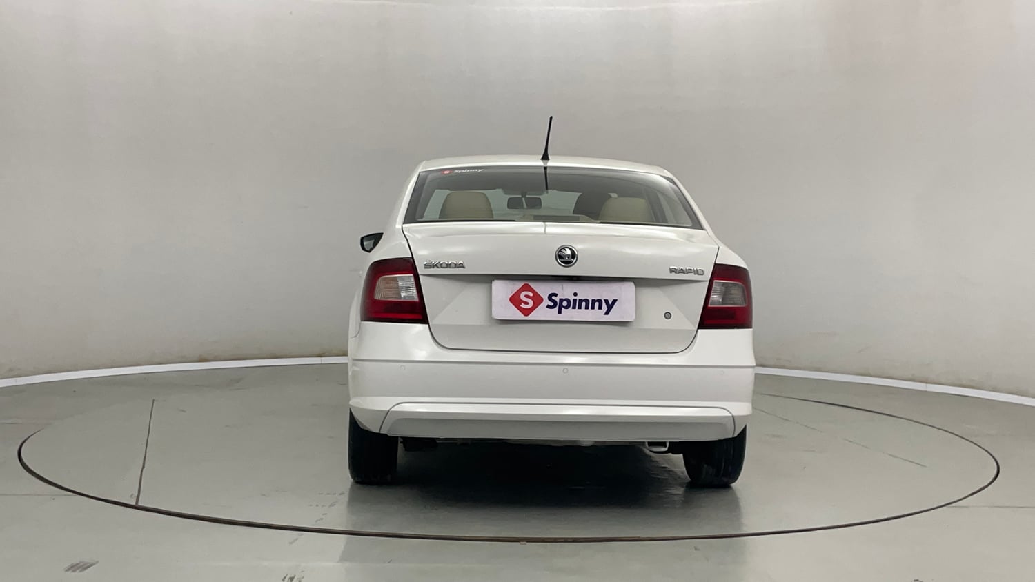 Used 2019 Skoda Rapid Ambition 1.6 MPI AT Petrol Automatic exterior BACK VIEW