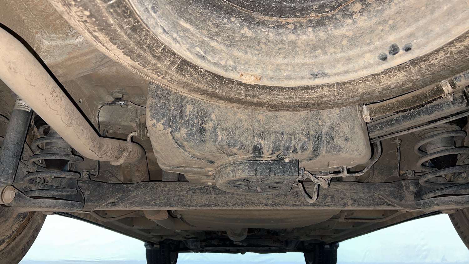 Used 2022 MG Motors Hector Sharp 2.0 Diesel Turbo MT Diesel Manual extra REAR UNDERBODY VIEW (TAKEN FROM REAR)