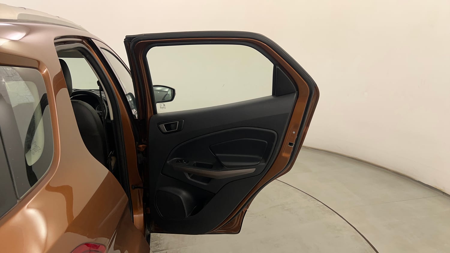 Used 2019 Ford EcoSport Titanium 1.5L TDCi Diesel Manual interior RIGHT REAR DOOR OPEN VIEW