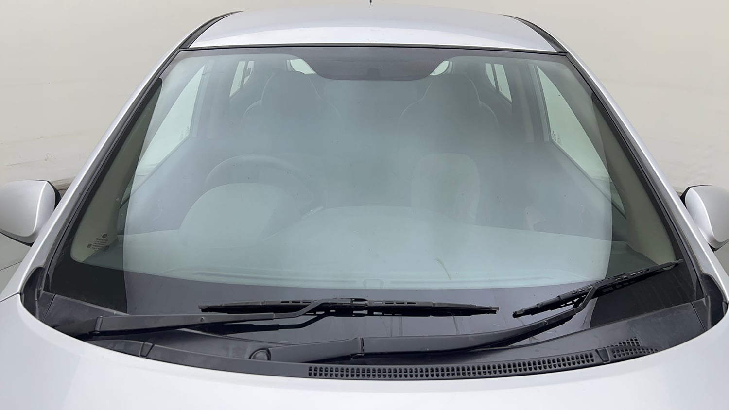 Used 2013 Hyundai Grand i10 Magna 1.2 Kappa VTVT Petrol Manual exterior FRONT WINDSHIELD VIEW