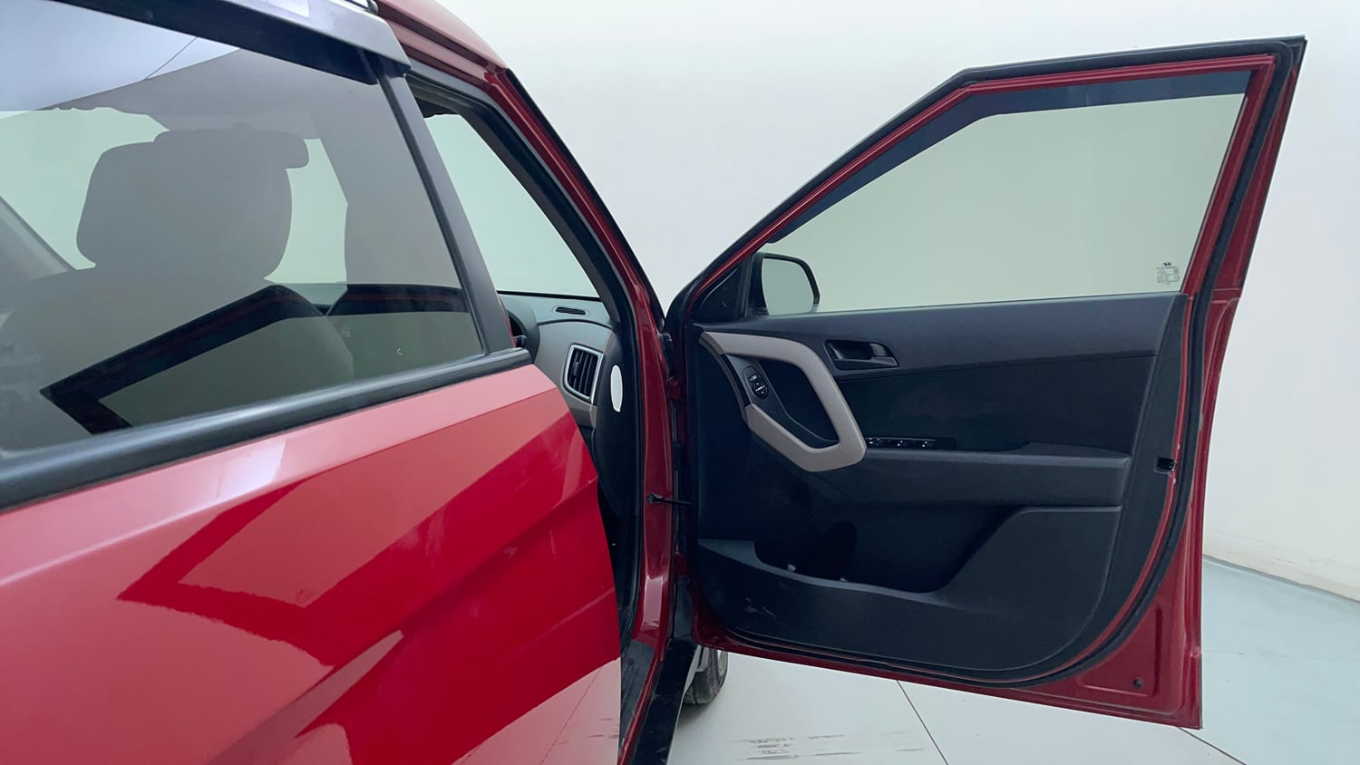 Used 2017 Hyundai Creta E Plus 1.6 Petrol Petrol Manual interior RIGHT FRONT DOOR OPEN VIEW