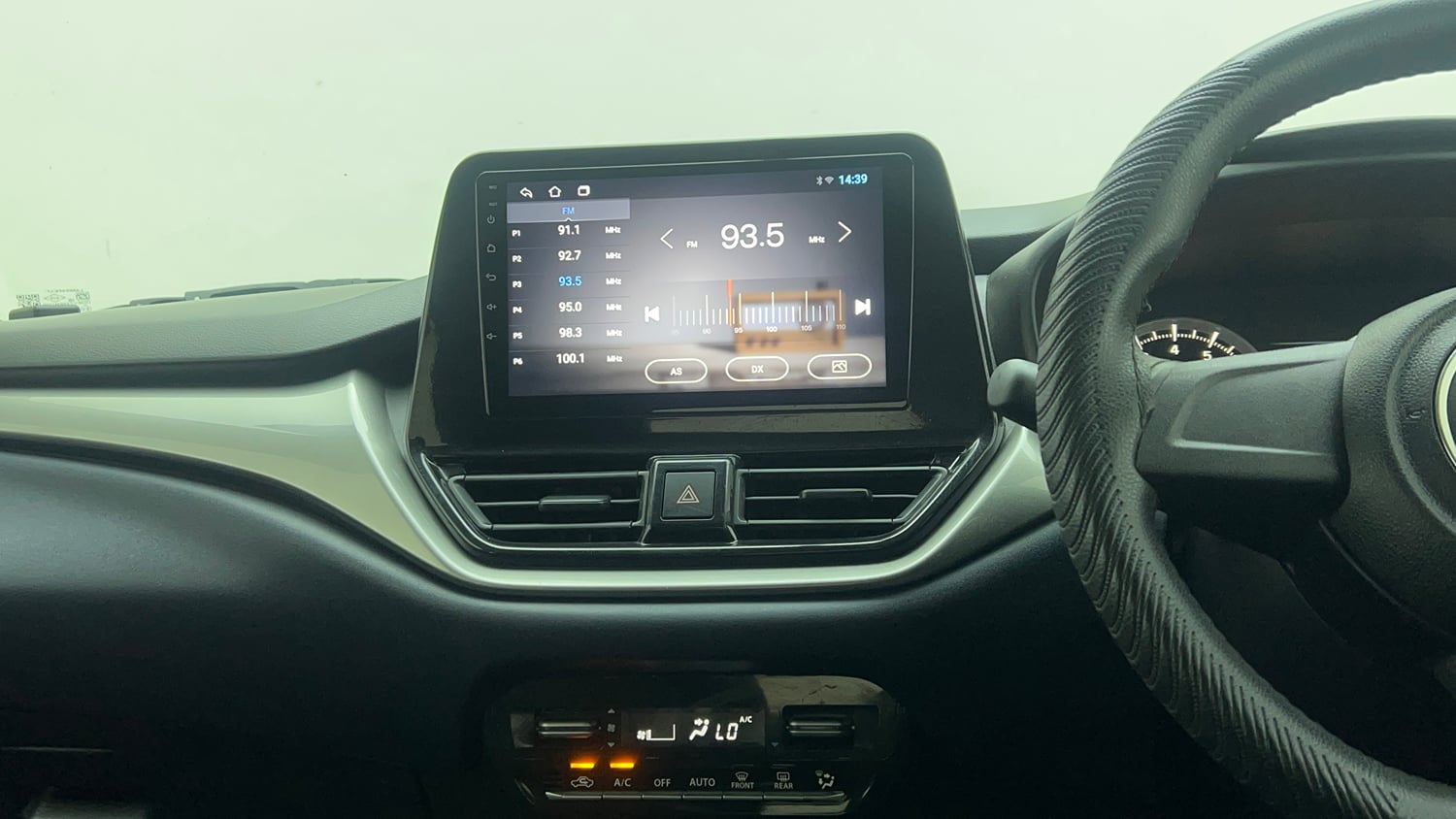 Used 2023 Maruti Suzuki Baleno Sigma MT Petrol Manual interior MUSIC SYSTEM & AC CONTROL VIEW