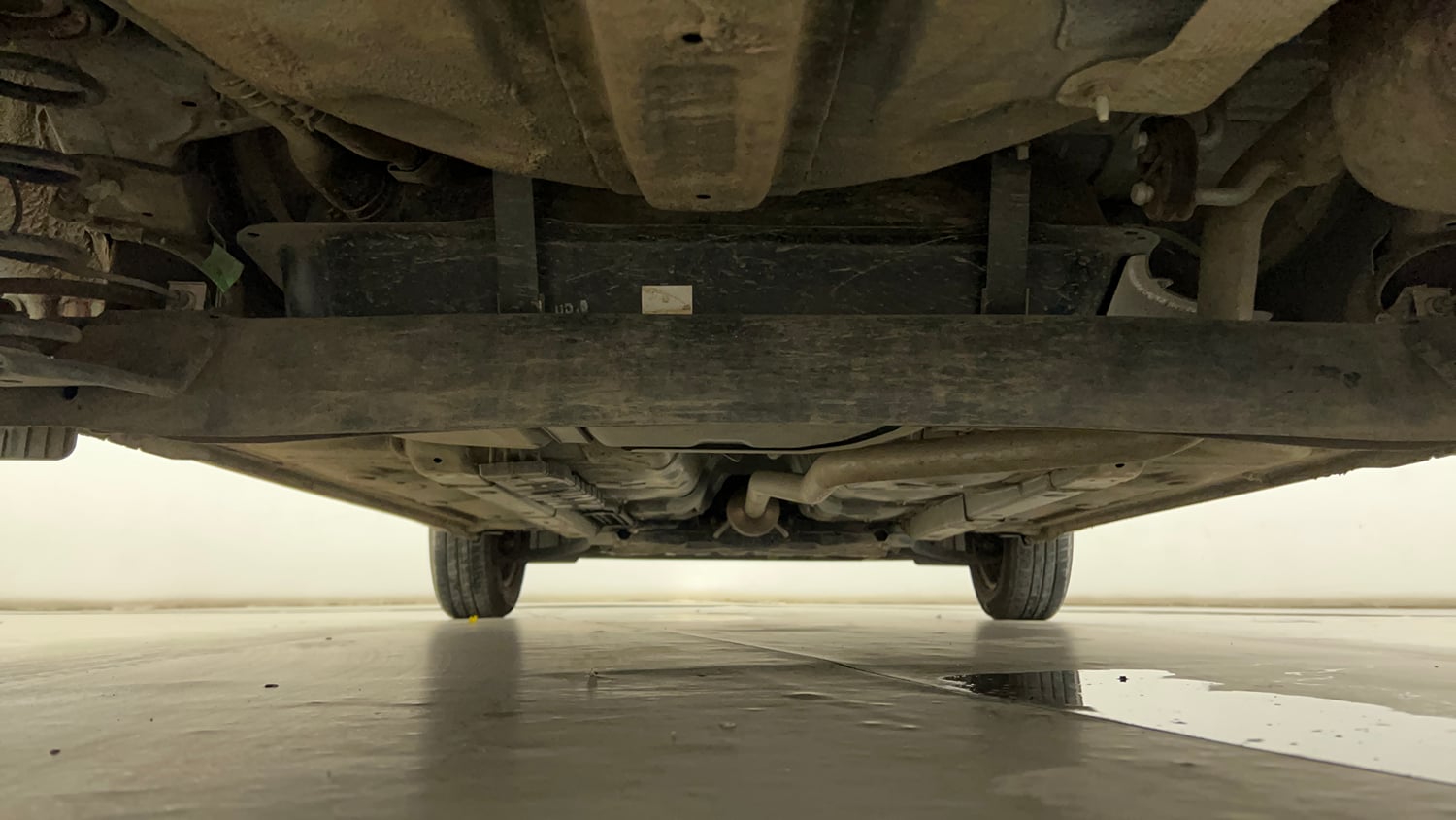 Used 2025 Hyundai Grand i10 Nios Magna 1.2 Kappa Petrol Manual extra REAR UNDERBODY VIEW (TAKEN FROM REAR)