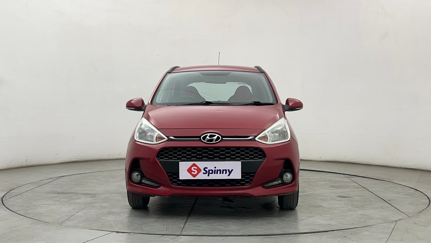 Used 2019 Hyundai Grand i10 Sportz 1.2 Kappa VTVT Petrol Manual exterior FRONT VIEW