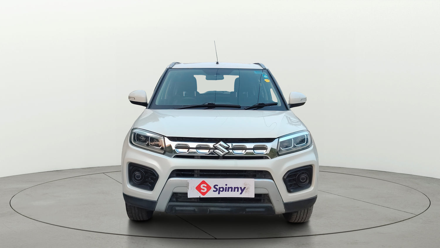 Used 2021 maruti-suzuki Vitara Brezza ZXi Petrol Manual exterior FRONT VIEW