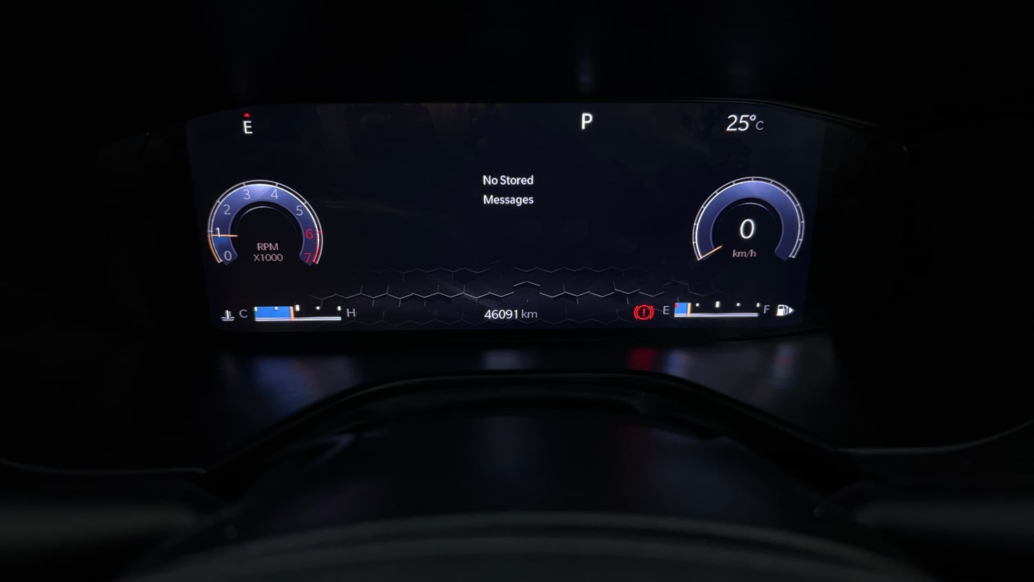 Used 2021 Jeep Compass Model S (O) 1.4 Petrol DCT Petrol Automatic interior CLUSTERMETER VIEW