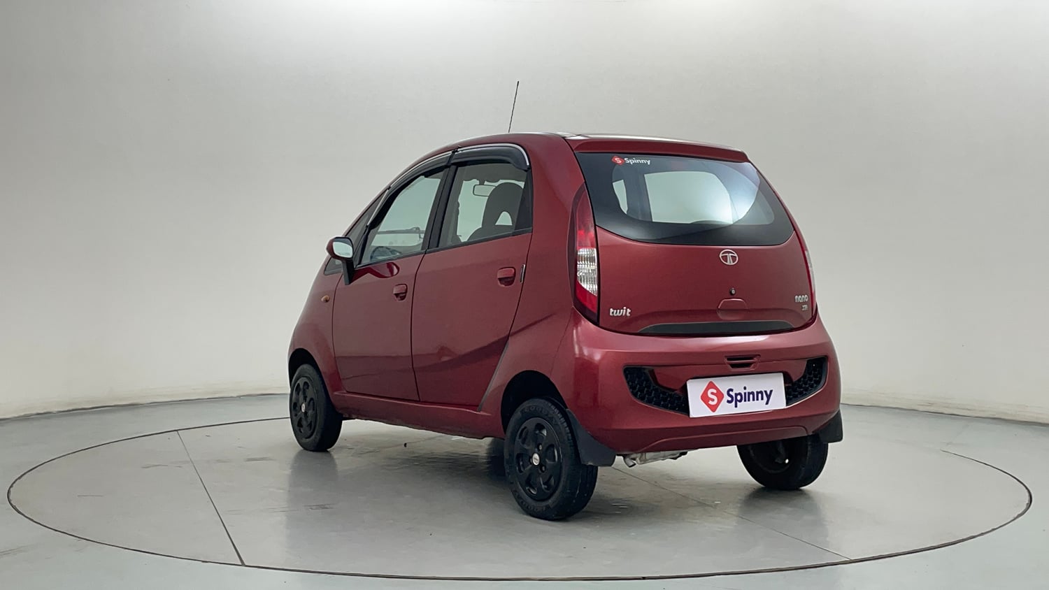 Used 2017 Tata Nano Twist XTA Petrol Automatic exterior LEFT REAR CORNER VIEW