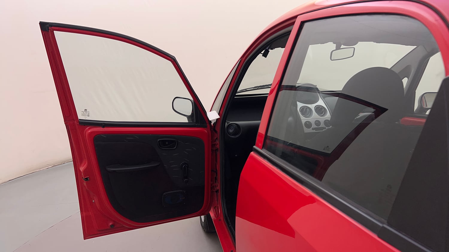 Used 2013 Tata Nano CX Petrol Manual interior LEFT FRONT DOOR OPEN VIEW