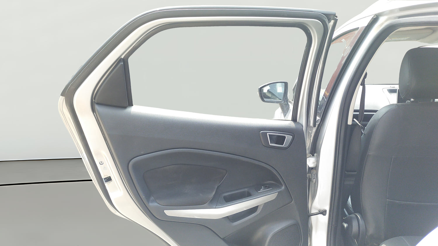 Used 2018 Ford EcoSport Titanium 1.5L Ti-VCT Petrol Manual interior LEFT REAR DOOR OPEN VIEW