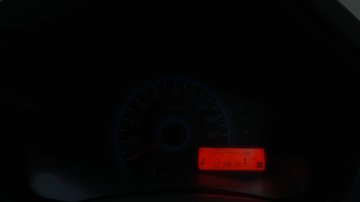 Used 2016 Datsun Redi-GO T (O) Petrol Manual interior CLUSTERMETER VIEW