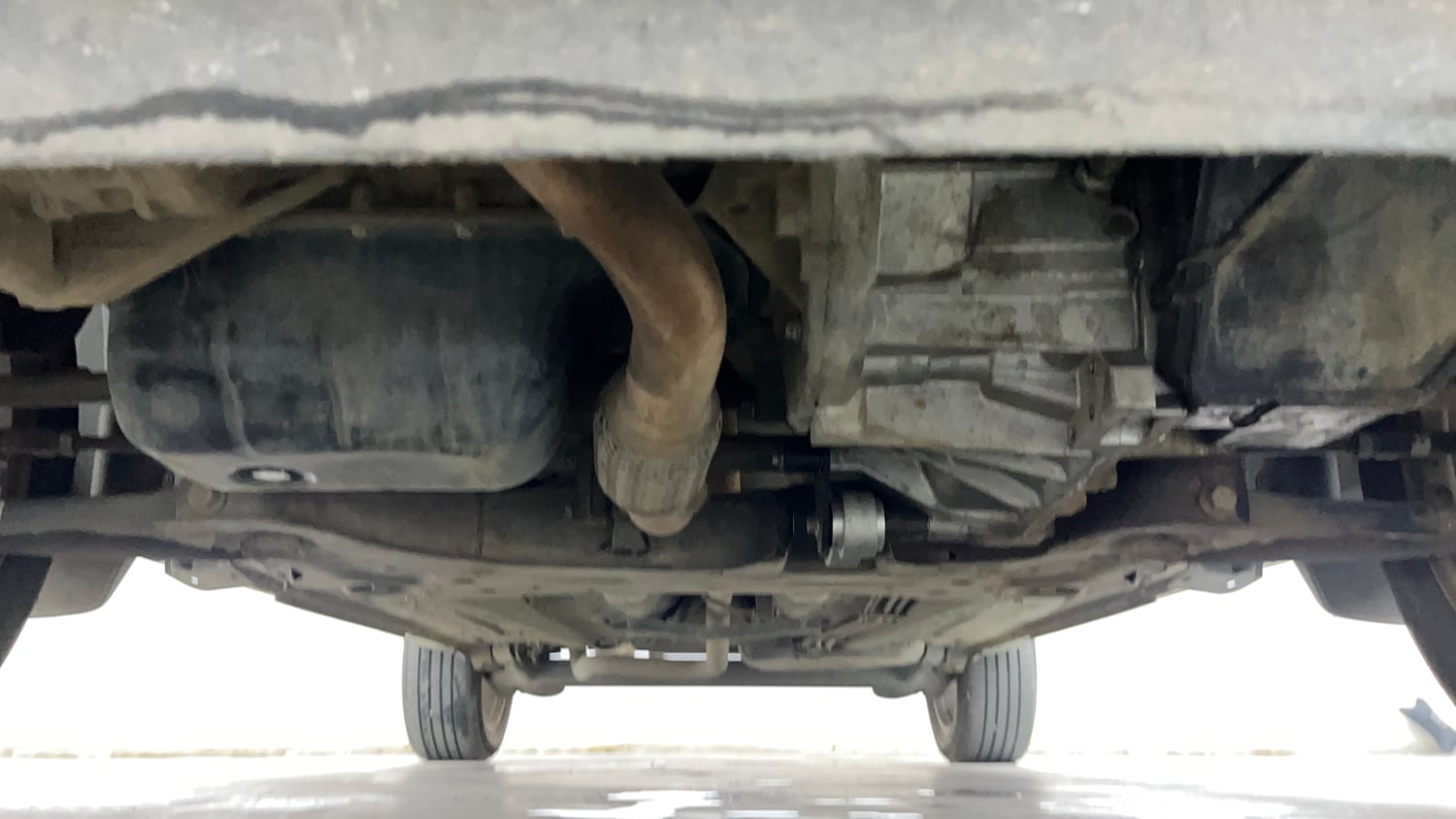 Used 2018 Ford EcoSport Titanium 1.5L TDCi Diesel Manual extra FRONT LEFT UNDERBODY VIEW