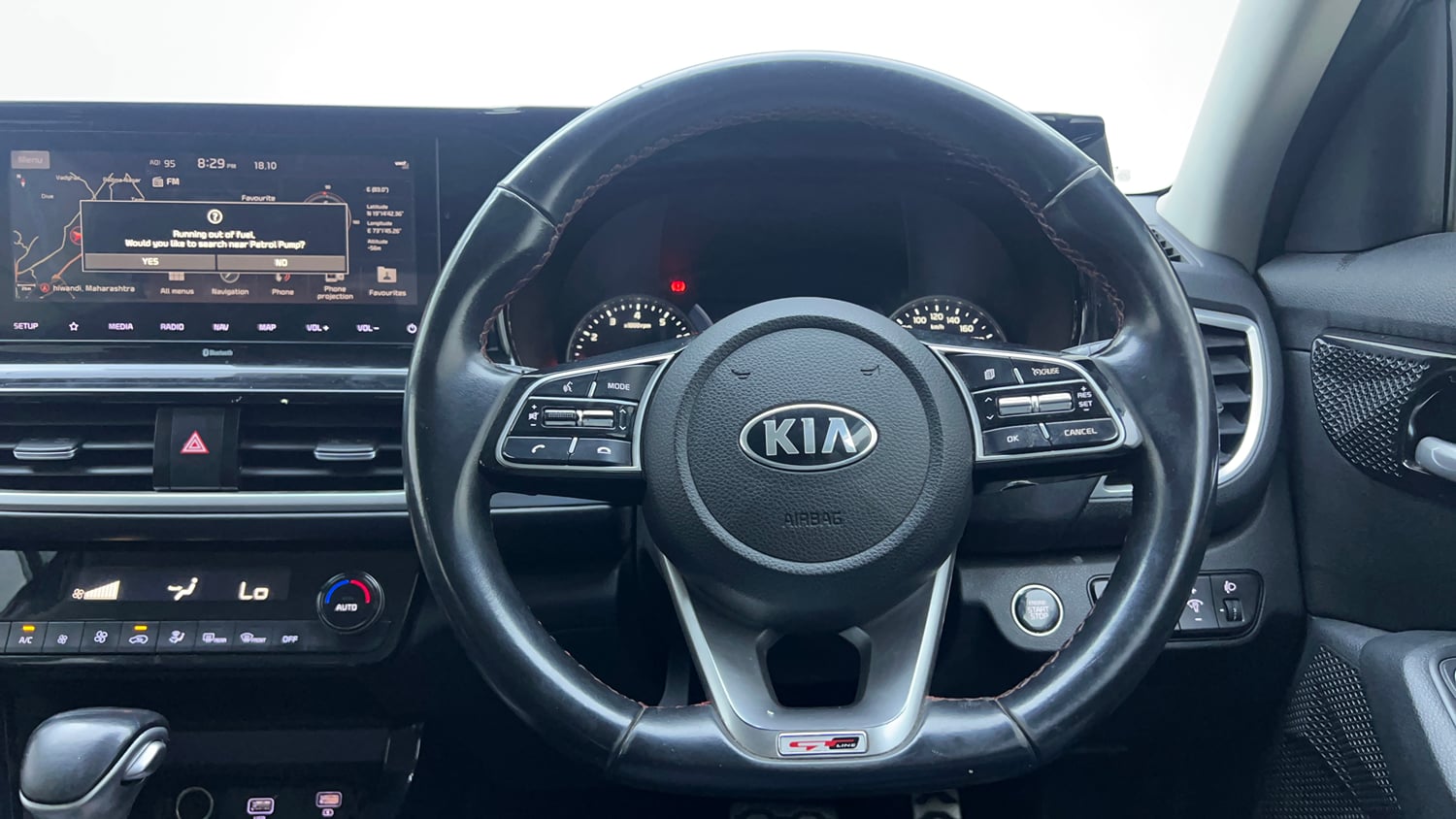 Used 2020 kia Seltos GTX DCT 1.4 Petrol Automatic interior STEERING VIEW