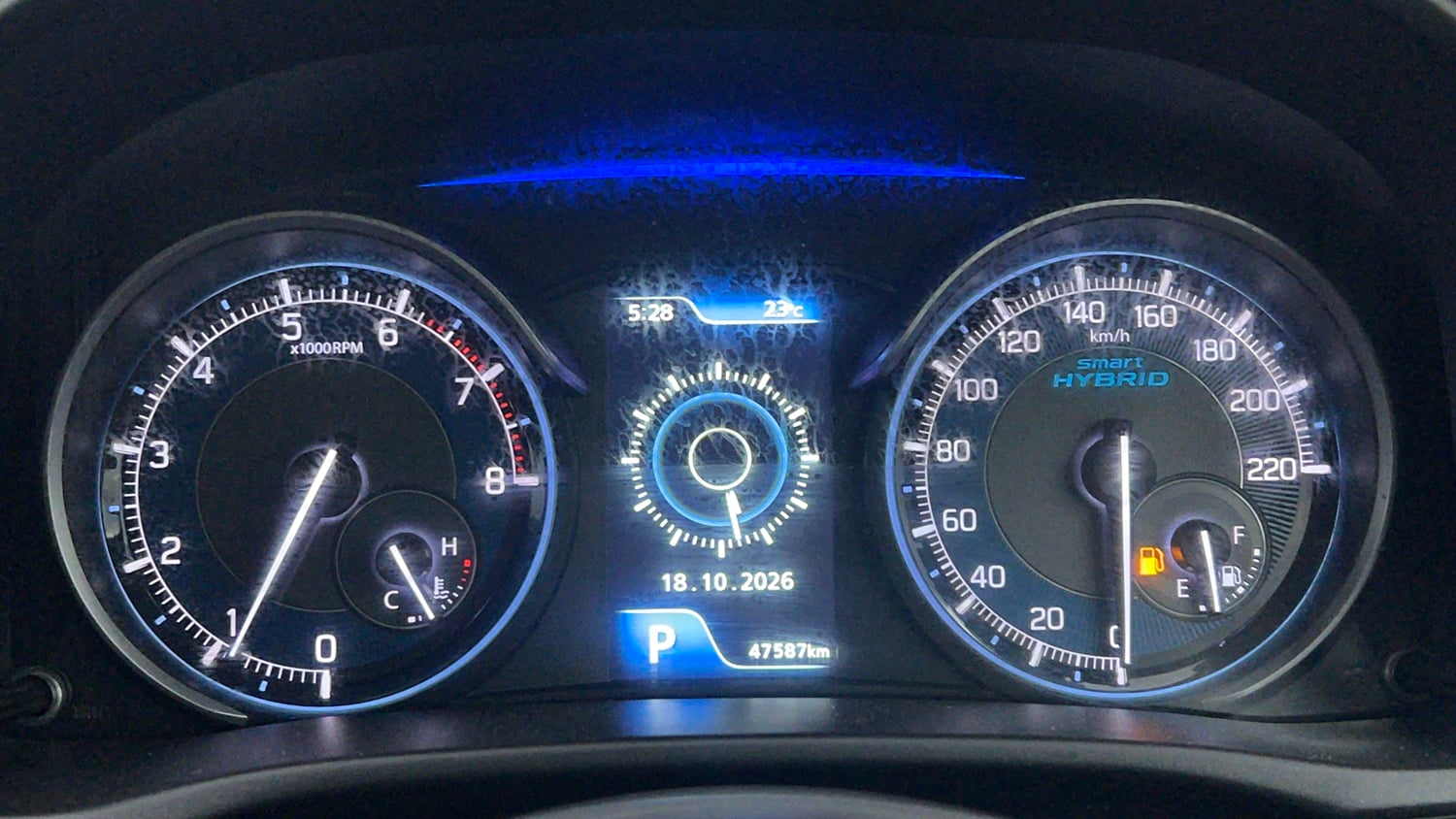 Used 2022 Maruti Suzuki XL6 Alpha Plus AT Petrol Petrol Automatic interior CLUSTERMETER VIEW
