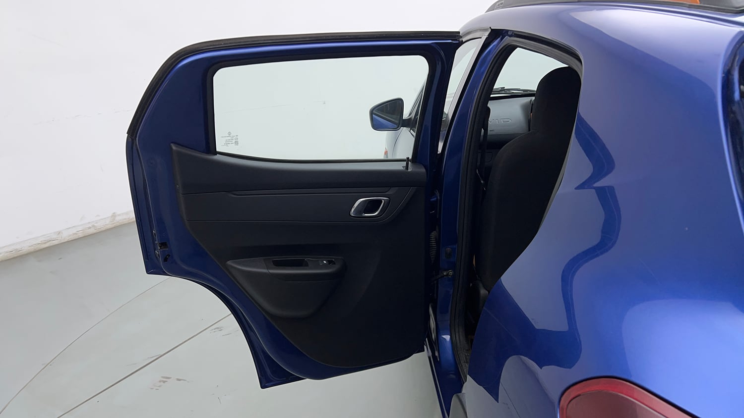 Used 2021 Renault Kwid CLIMBER 1.0 AMT Opt Petrol Automatic interior LEFT REAR DOOR OPEN VIEW