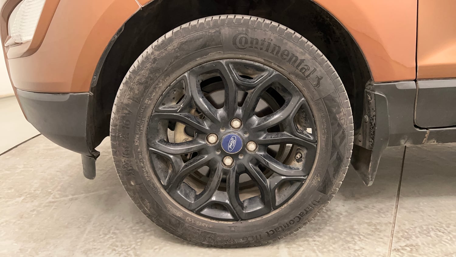 Used 2019 Ford EcoSport Titanium 1.5L TDCi Diesel Manual tyres LEFT FRONT TYRE RIM VIEW