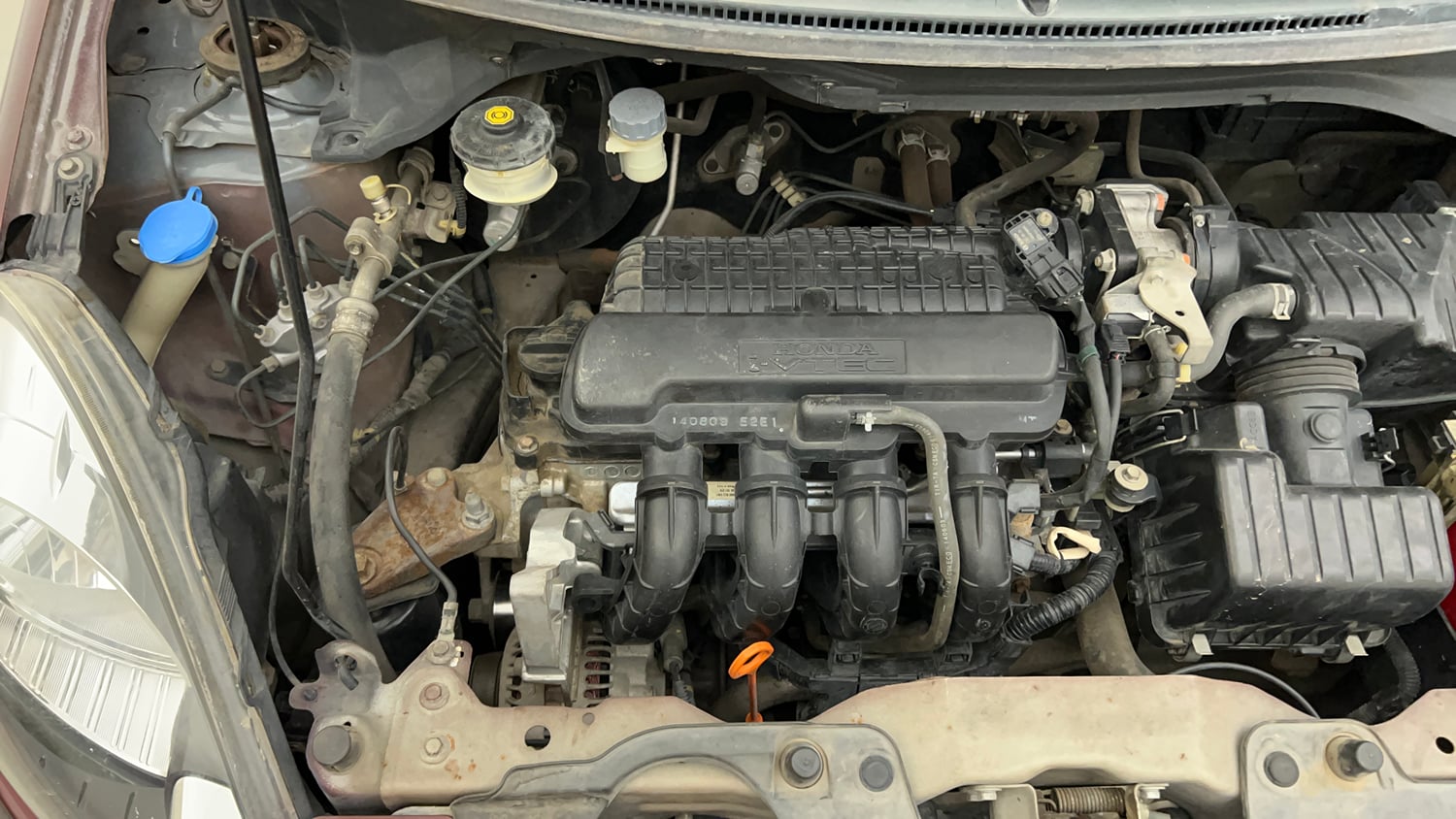 Used 2014 Honda Amaze 1.2 S i-VTEC Petrol Manual engine ENGINE RIGHT SIDE VIEW