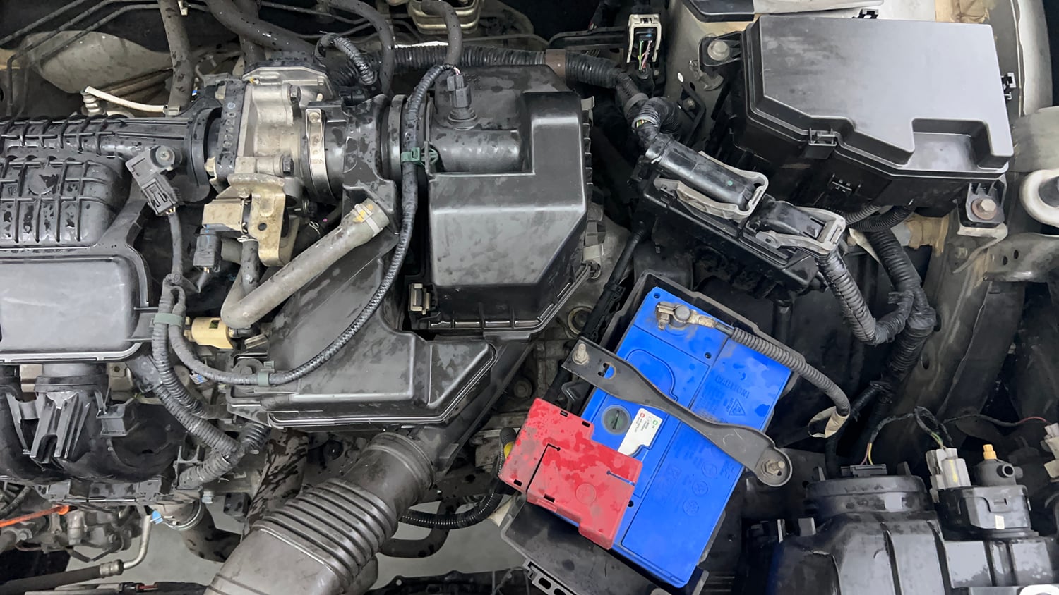 Used 2019 Honda Amaze 1.2 VX CVT Petrol Petrol Automatic engine ENGINE LEFT SIDE VIEW