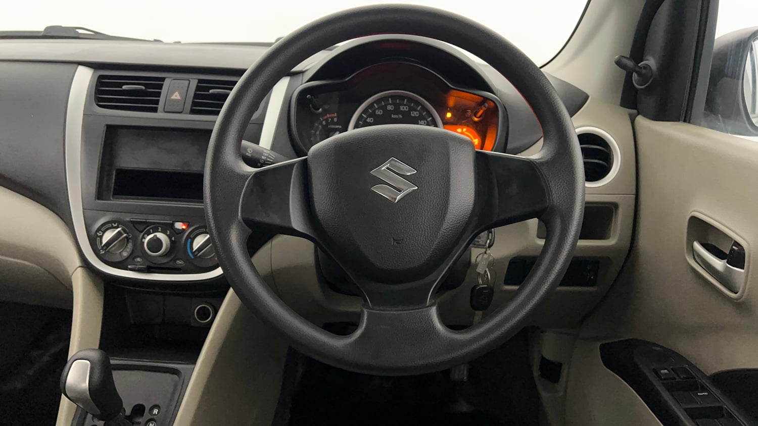Used 2014 Maruti Suzuki Celerio VXi AMT Petrol Automatic interior STEERING VIEW