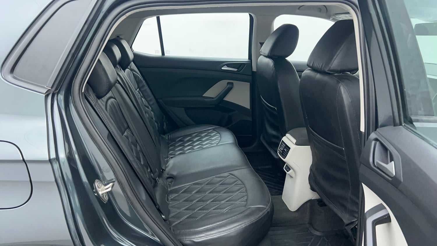 Used 2022 Volkswagen Taigun Highline 1.0 TSI AT Petrol Automatic interior RIGHT SIDE REAR DOOR CABIN VIEW