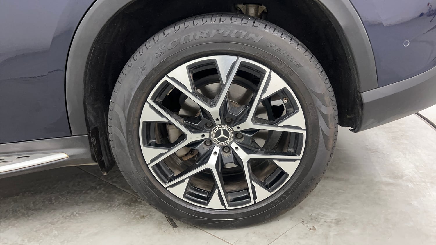Used 2024 Mercedes-Benz GLC 220d 4MATIC Diesel Automatic tyres LEFT REAR TYRE RIM VIEW