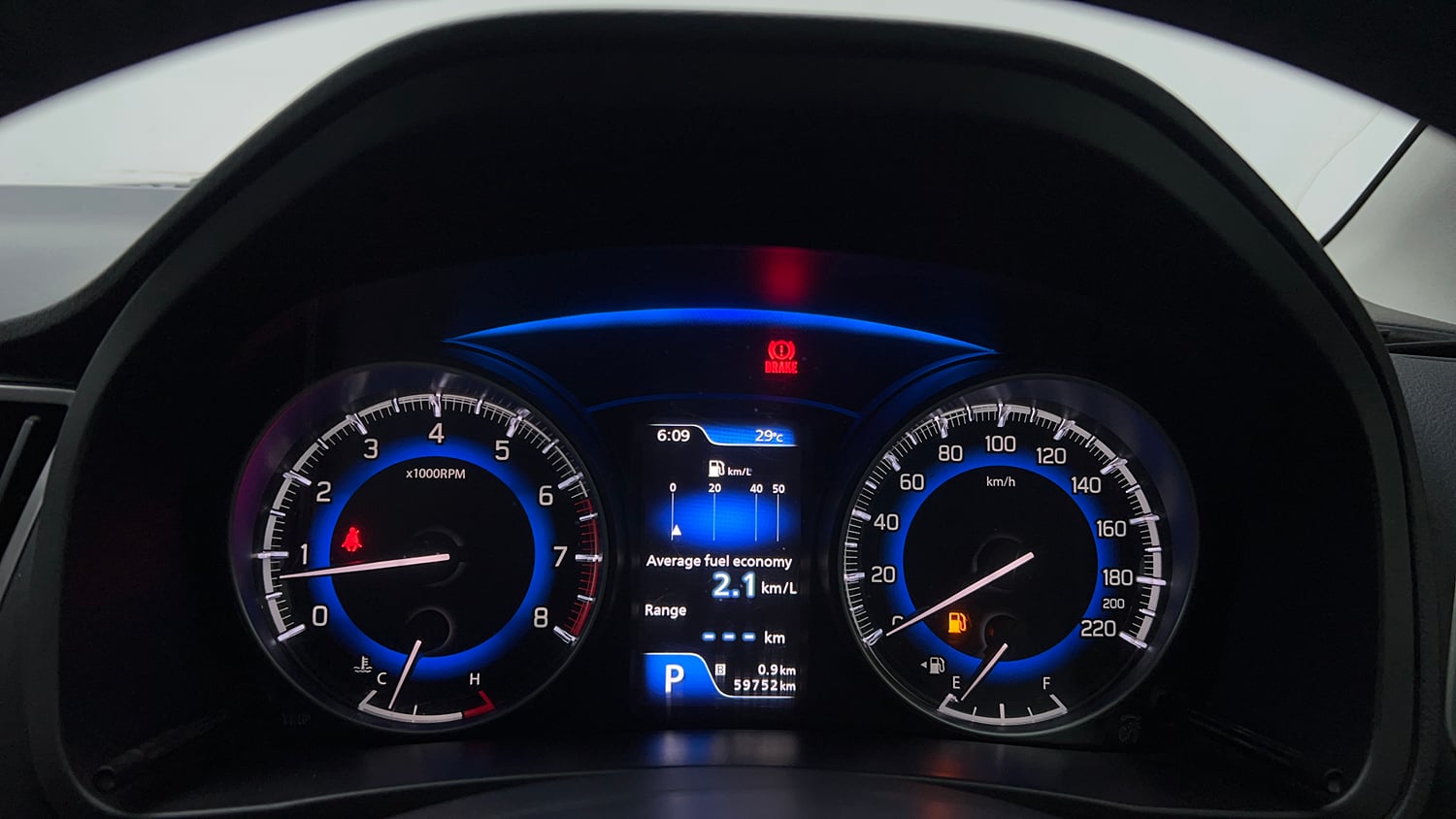 Used 2020 Maruti Suzuki Baleno Alpha Automatic Petrol Automatic interior CLUSTERMETER VIEW