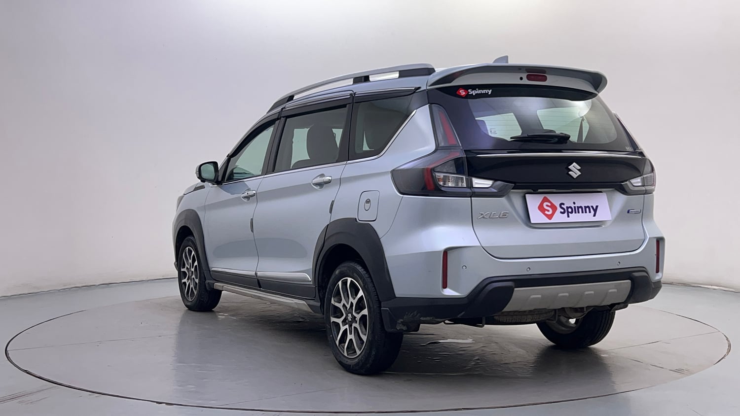 Used 2023 Maruti Suzuki XL6 Alpha MT Petrol Petrol Manual exterior LEFT REAR CORNER VIEW