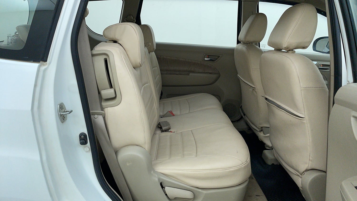 Used 2013 Maruti Suzuki Ertiga Vxi Petrol Manual interior RIGHT SIDE REAR DOOR CABIN VIEW