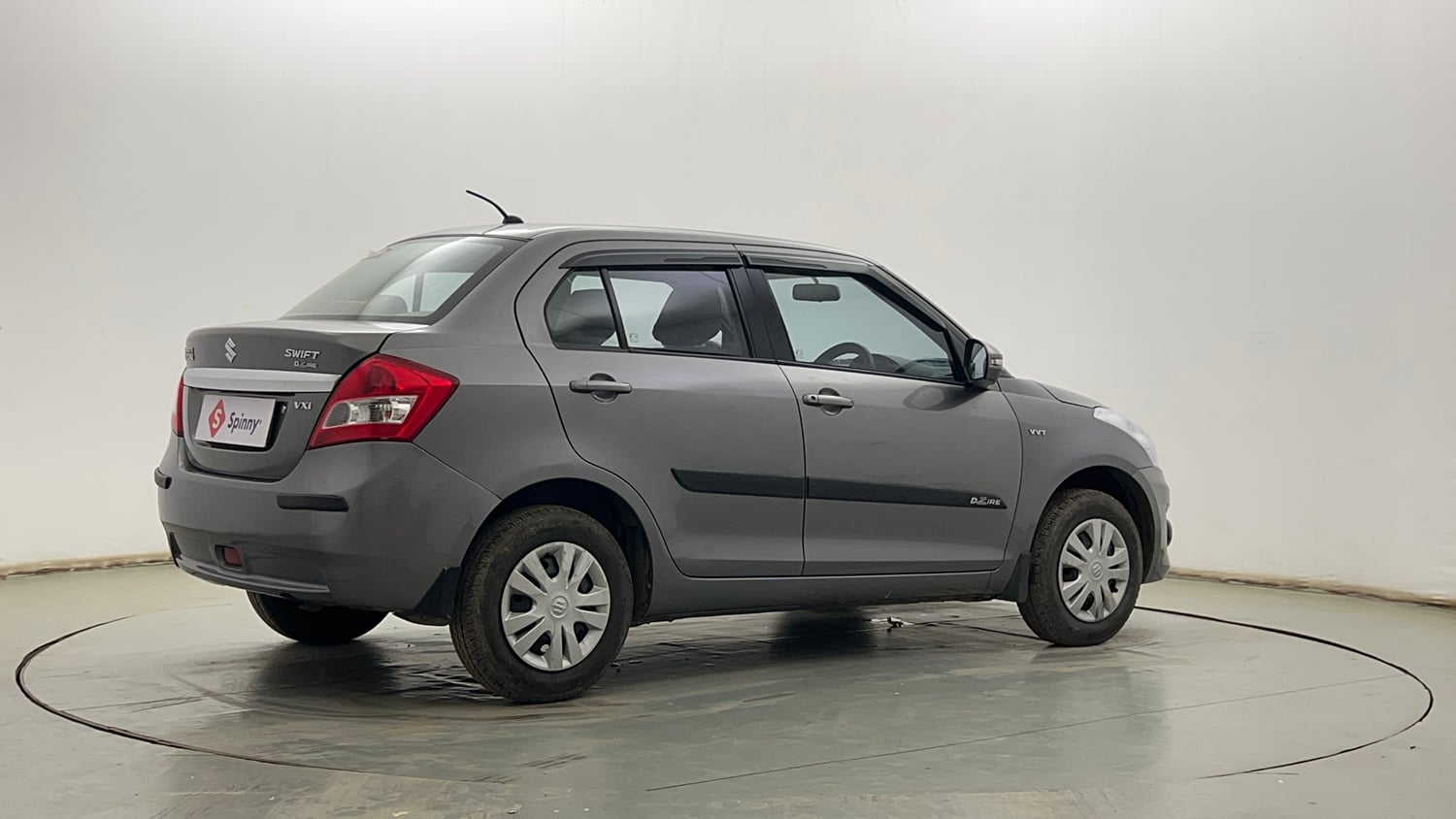 Used 2014 Maruti Suzuki Swift Dzire VXI Petrol Manual exterior RIGHT REAR CORNER VIEW
