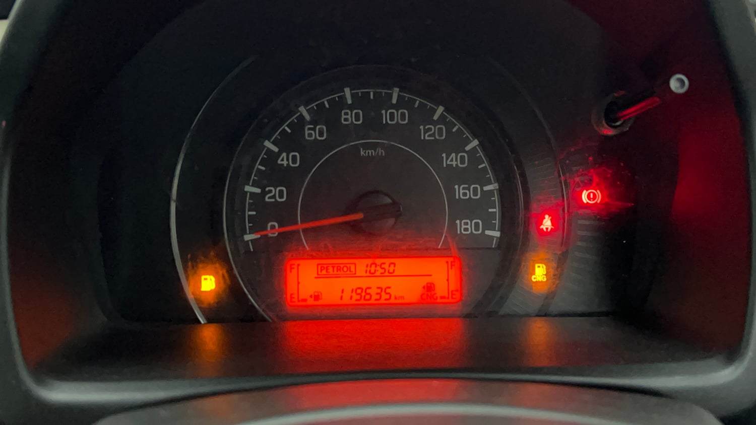 Used 2019 Maruti Suzuki Wagon R LXi 1.0 CNG Cng Manual interior CLUSTERMETER VIEW