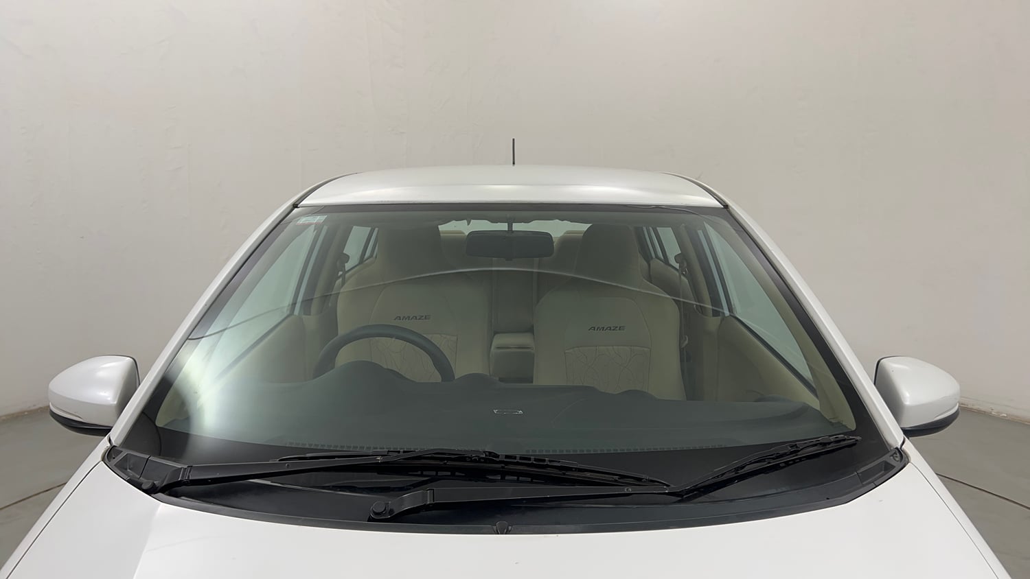 Used 2015 Honda Amaze 1.2 S i-VTEC Petrol Manual exterior FRONT WINDSHIELD VIEW
