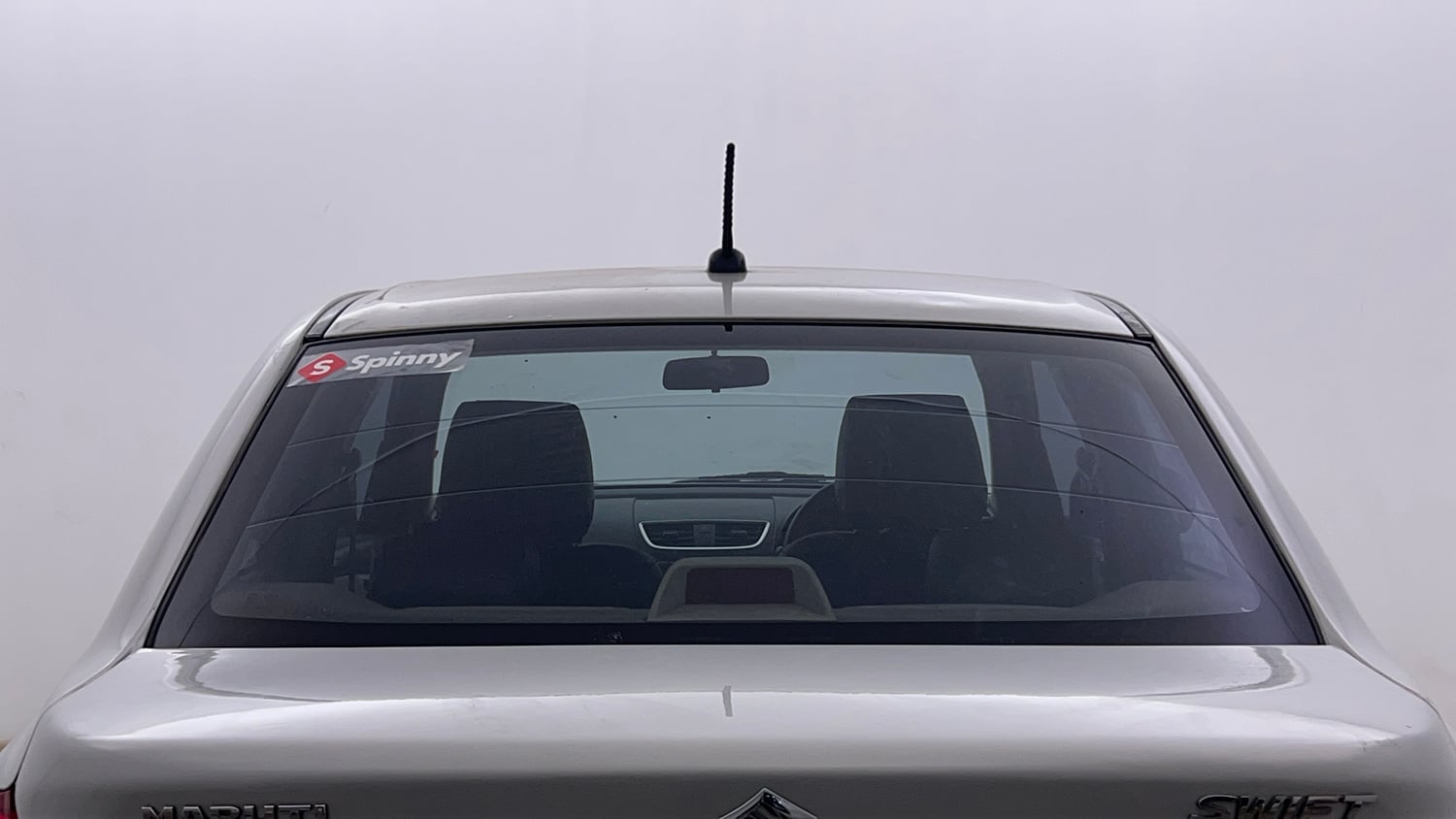 Used 2012 Maruti Suzuki Swift Dzire VXI Petrol Manual exterior BACK WINDSHIELD VIEW