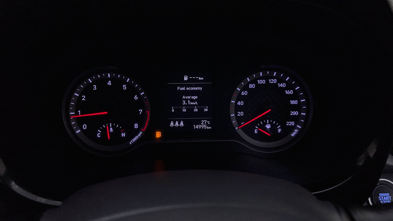 Used 2024 Hyundai Grand i10 Nios Asta 1.2 Kappa Petrol Manual interior CLUSTERMETER VIEW