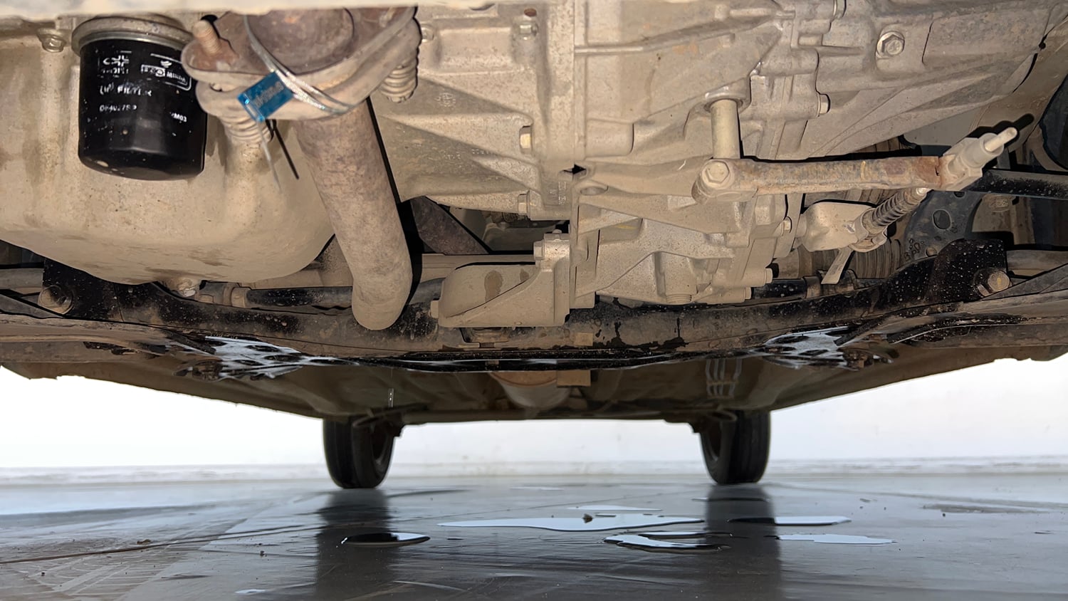 Used 2024 Maruti Suzuki Ignis Sigma 1.2 MT Petrol Manual extra FRONT LEFT UNDERBODY VIEW