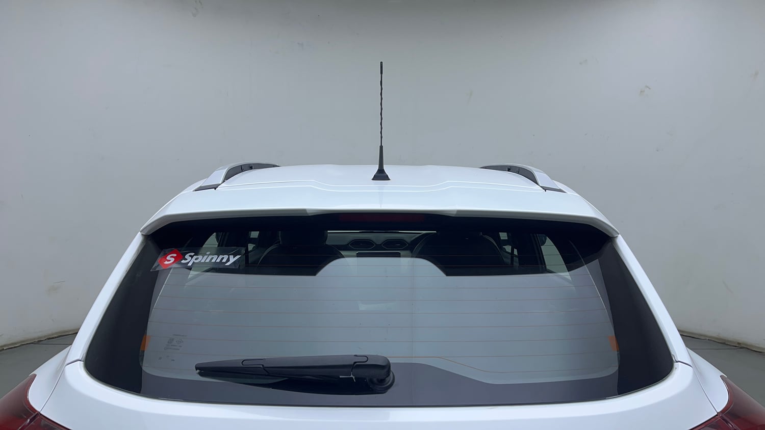 Used 2021 Nissan Magnite XV Turbo CVT Petrol Automatic exterior BACK WINDSHIELD VIEW