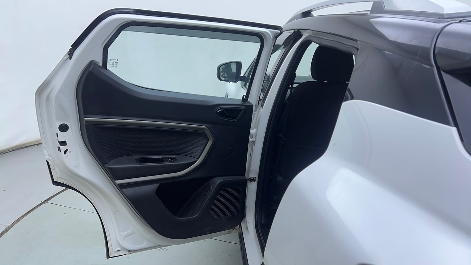 Used 2021 Renault Kiger RXZ AMT Dual Tone Petrol Automatic interior LEFT REAR DOOR OPEN VIEW
