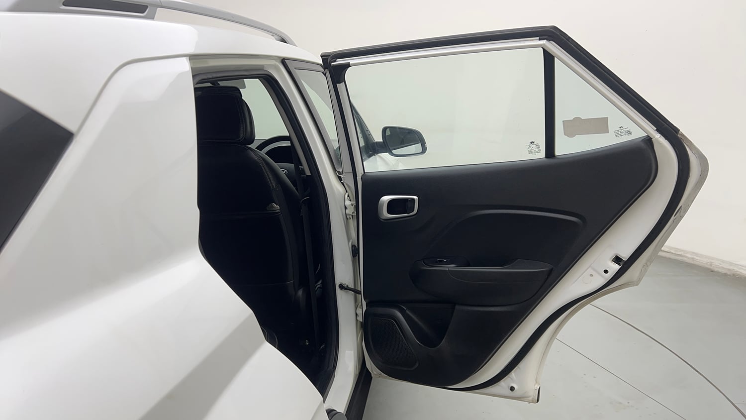 Used 2019 Hyundai Venue SX Plus 1.0 Turbo DCT Petrol Automatic interior RIGHT REAR DOOR OPEN VIEW