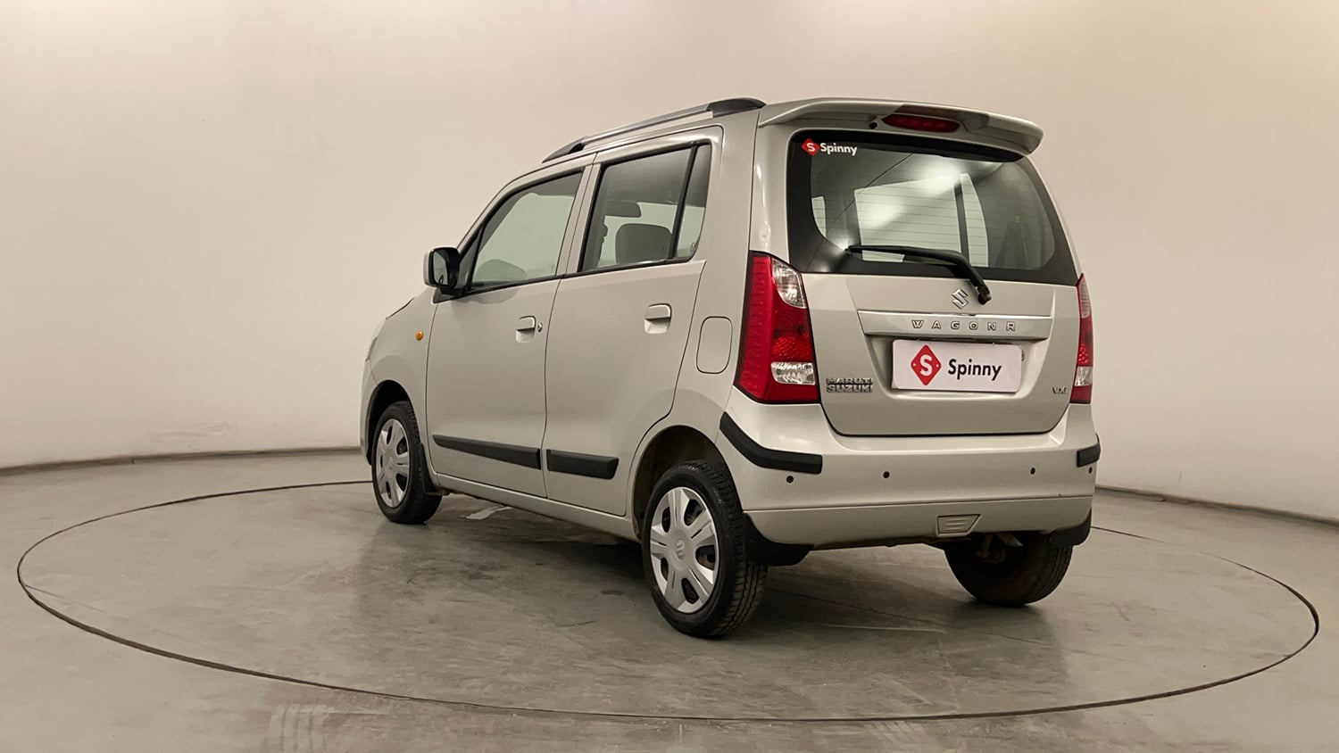 Used 2018 Maruti Suzuki Wagon R VXI Petrol Manual exterior LEFT REAR CORNER VIEW