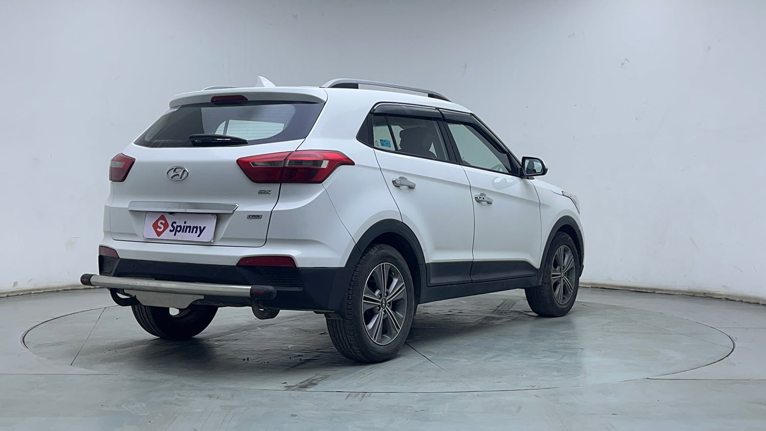 Used 2017 Hyundai Creta SX 1.6 CRDI (O) Diesel Manual exterior RIGHT REAR CORNER VIEW