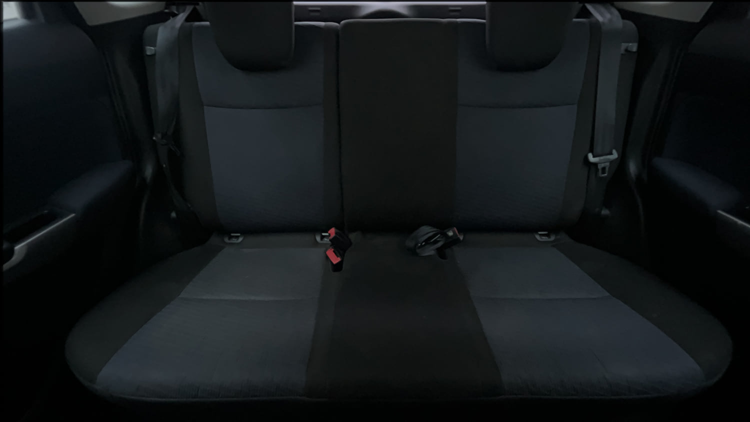Used 2020 Toyota Glanza V CVT Petrol Automatic interior REAR SEAT CONDITION VIEW