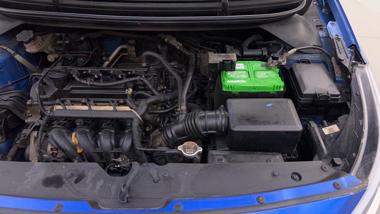 Used 2019 Hyundai Elite i20 Sportz Plus 1.2 CVT Petrol Automatic engine ENGINE LEFT SIDE VIEW