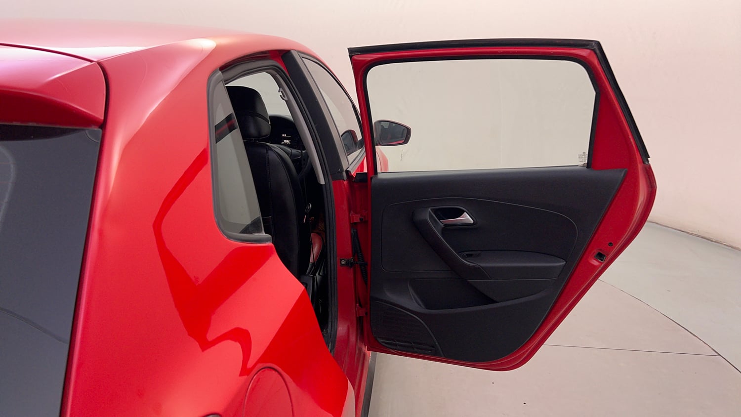 Used 2020 Volkswagen Polo Comfortline Plus 1.0L MPI Petrol Manual interior RIGHT REAR DOOR OPEN VIEW