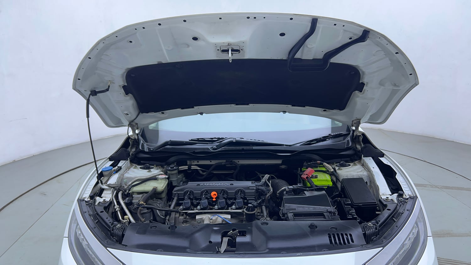 Used 2019 Honda Civic ZX CVT Petrol Petrol Automatic engine ENGINE & BONNET OPEN FRONT VIEW