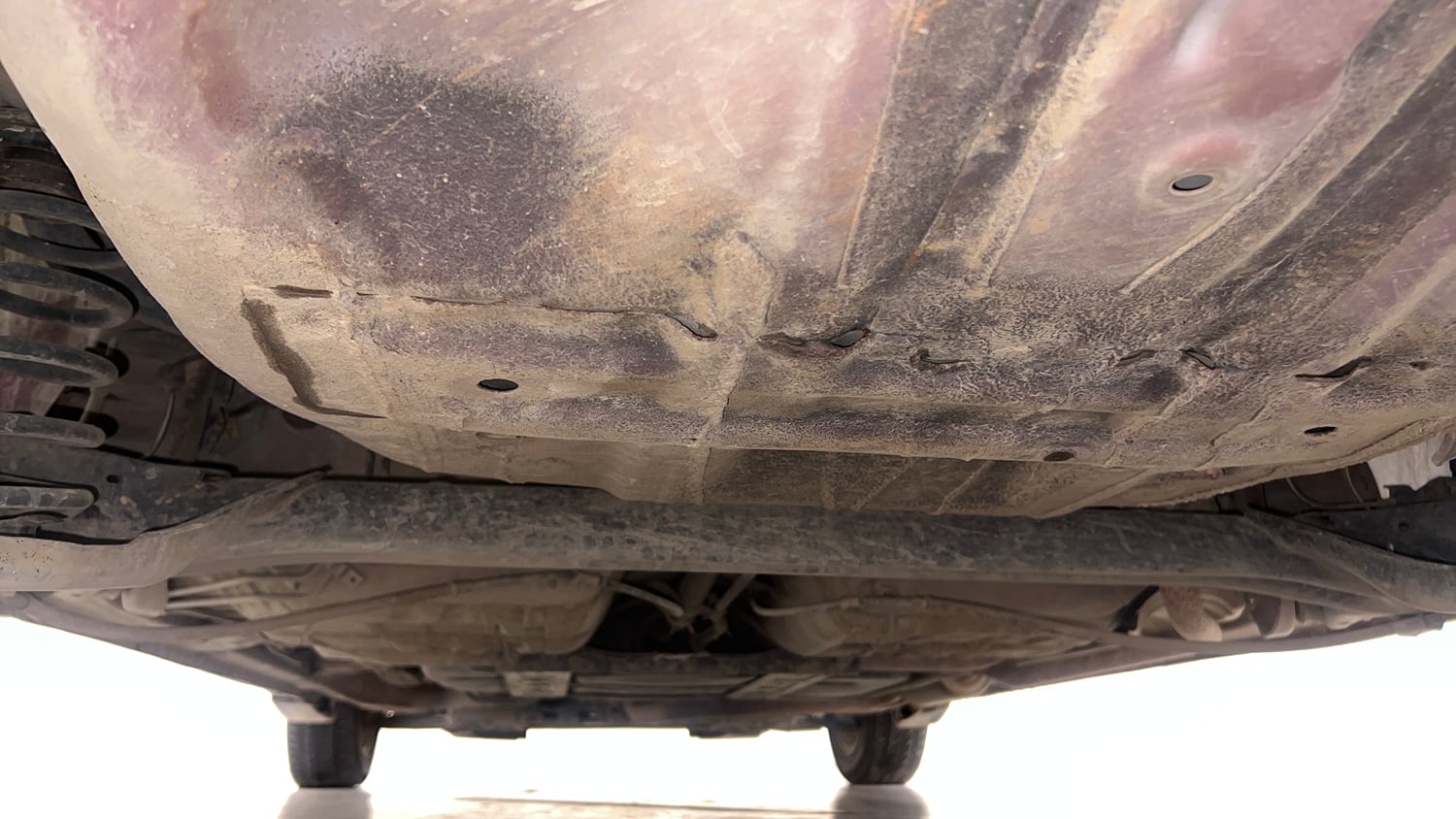 Used 2020 Honda Jazz ZX CVT Petrol Automatic extra REAR UNDERBODY VIEW (TAKEN FROM REAR)
