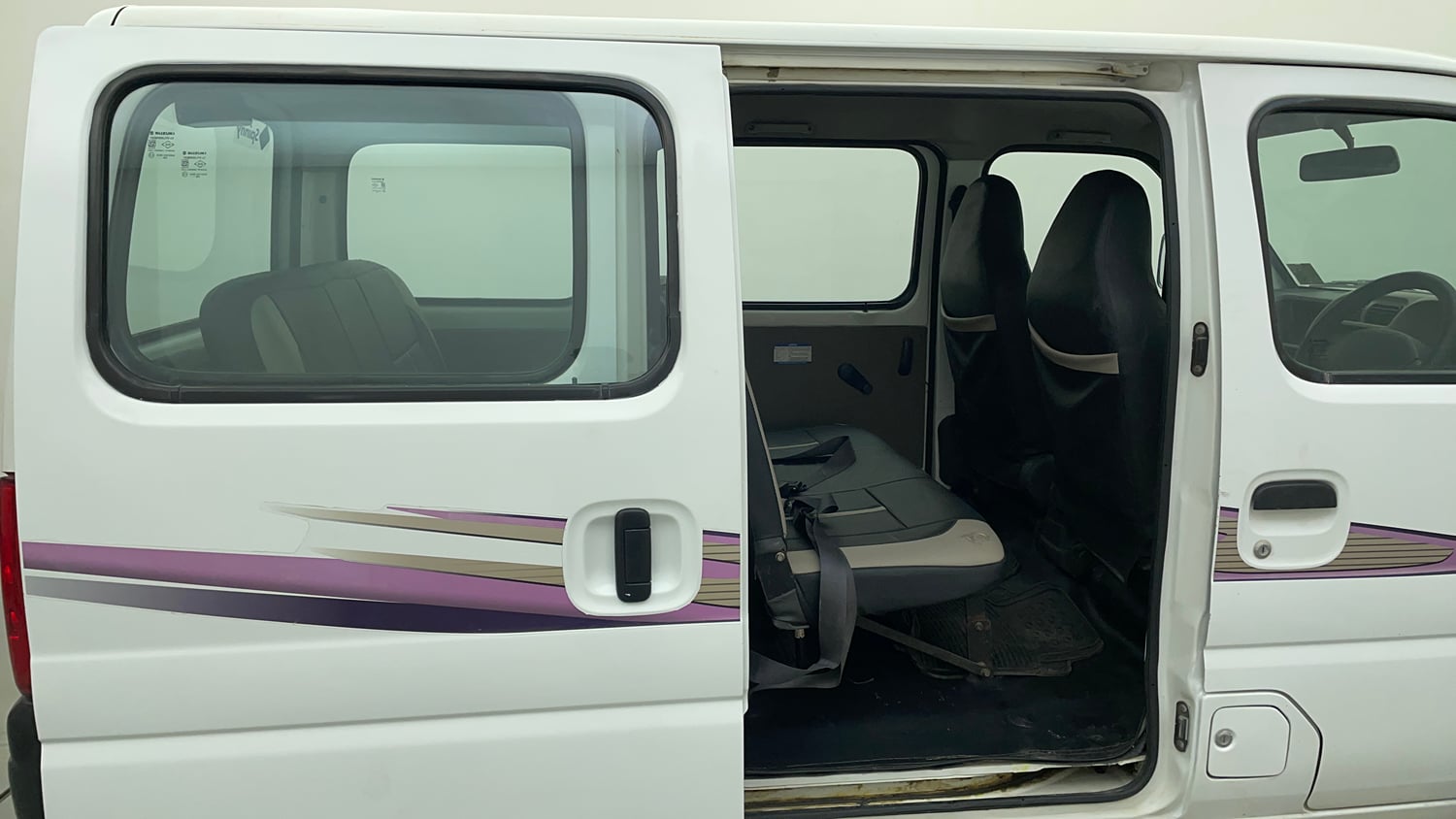 Used 2016 Maruti Suzuki Eeco 5 STR WITH A/C+HTR Petrol Manual interior RIGHT REAR DOOR OPEN VIEW