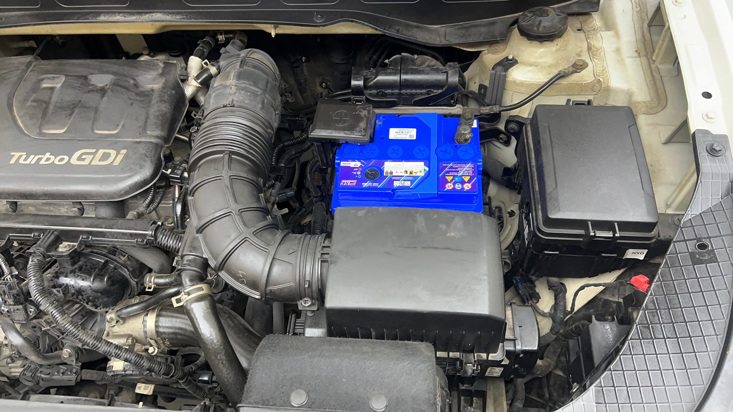 Used 2019 Hyundai Venue SX Plus 1.0 Turbo DCT Petrol Automatic engine ENGINE LEFT SIDE VIEW