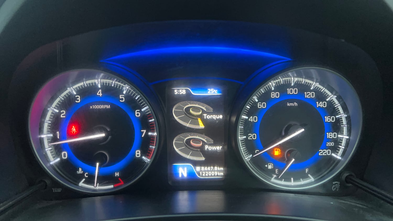 Used 2020 Maruti Suzuki Baleno Zeta Automatic Petrol Automatic interior CLUSTERMETER VIEW
