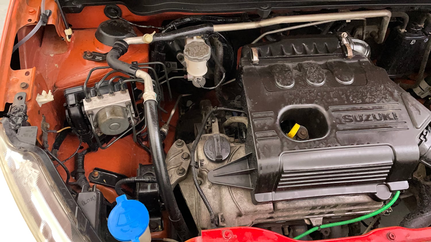 Used 2018 Maruti Suzuki Celerio X Zxi (O) AMT Petrol Automatic engine ENGINE RIGHT SIDE VIEW